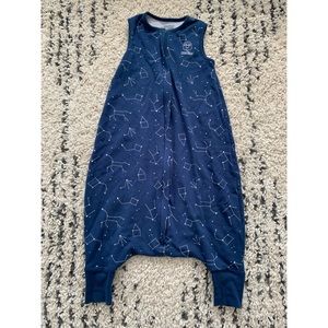 4 Season Sleep Bag with Feet, Merino Wool Nightsky